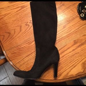 Cole Haan Stretch Suede Boots